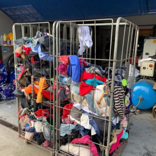 Clasificación de ropa por lotes
