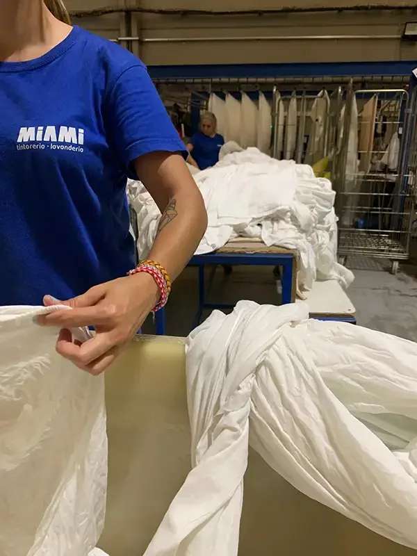 servicio de lavander&iacute;a industrial